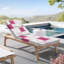 Coussin de patio pour l'extérieur Peenoke 3 po pour la Saint-Valentin