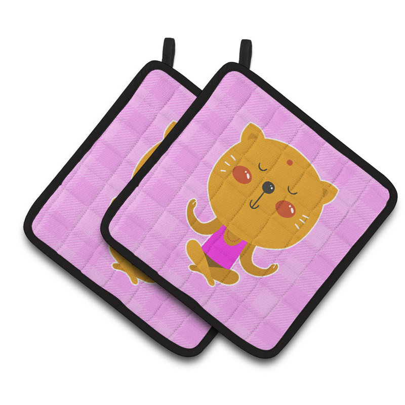 Cuisinier poignée pour chat yoga trésors de caroline