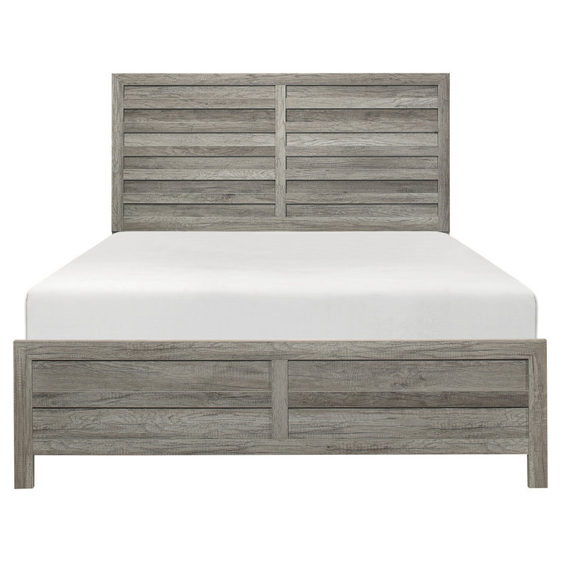 Weathe Finish Bed 1Wooden, mobilier rustique