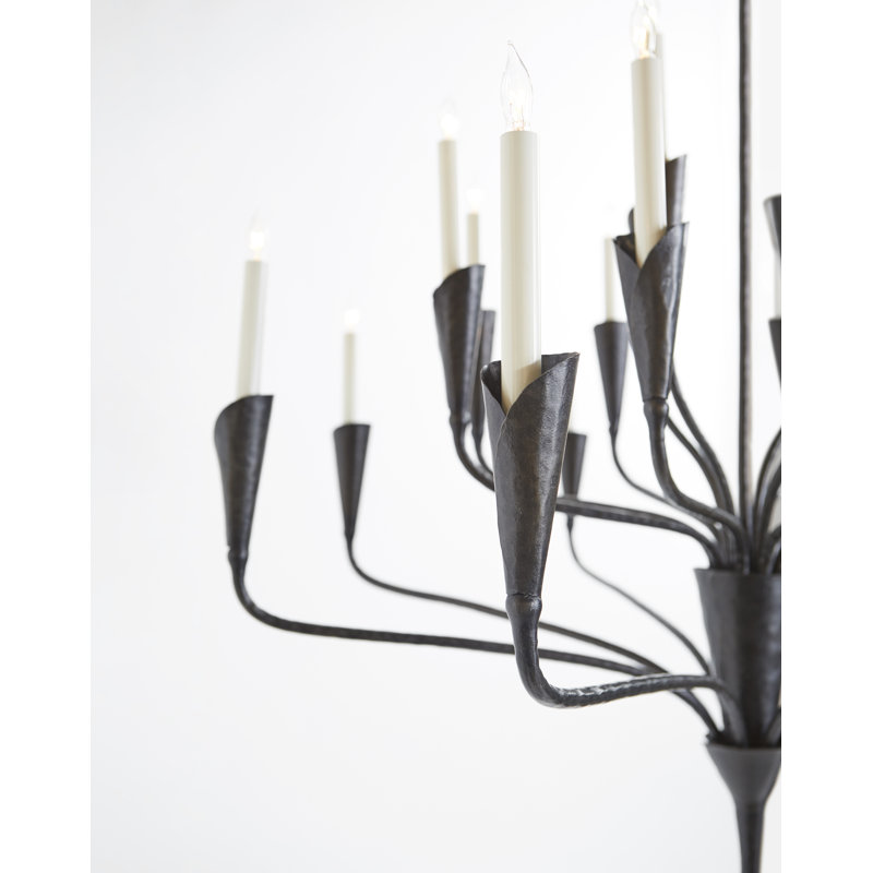 Chapman & Myers Aiden Large Chandelier, Aged Iron