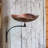 Dara Knot Birdbath with Wall Mount Bracket
