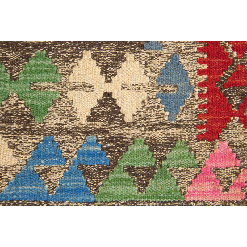 Geometric Hand Woven 85cm X 114cm Area Rug
