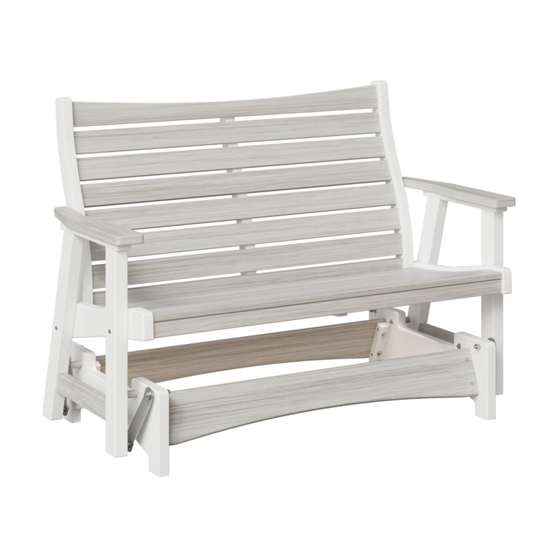 Berlin Gardens Bristol Double Glider, Coquillage / Blanc