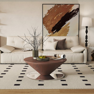 Table basse ronde
