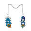 Panneau de vitrail Feather