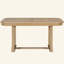 Ensemble de table de salle à manger 6 pièces en bois d'hévéa avec placage en bois massif et coussin moelleux-2079720600-2079720603-2079720605-2079720606