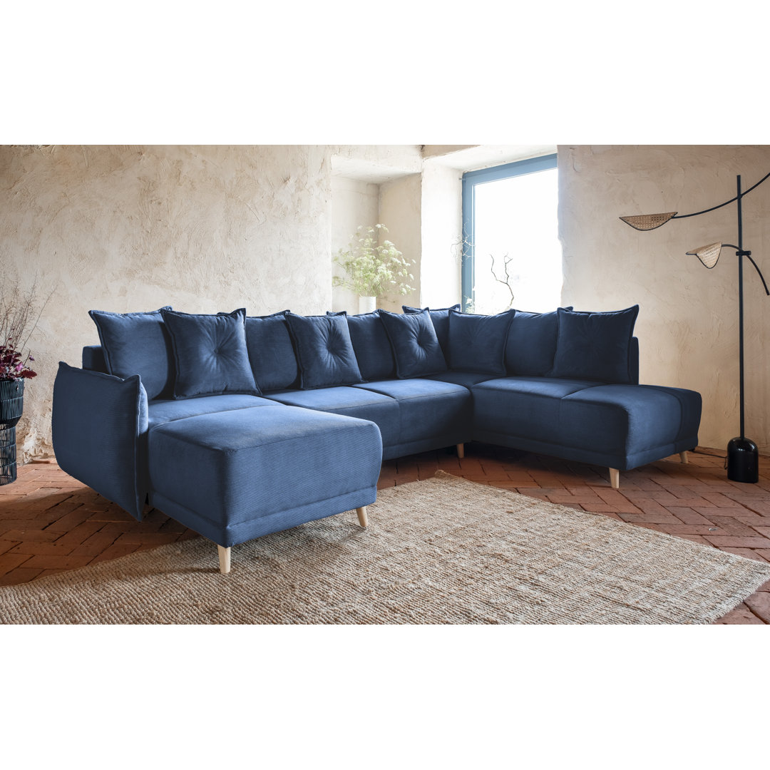 Lazy Lukka Ecksofa mit Bettfunktion und Bettkasten