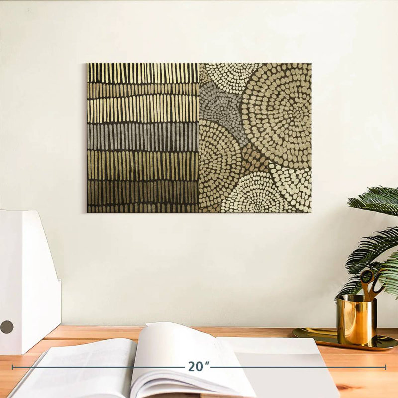 Motifs tribaux terreux Avery, H 8 po x l 12 po