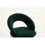 Chaise de salle à manger avec dossier ergonomique, rembourrage en mousse, structure en contreplaqué, chaise de style moderne en métal, pieds-2089825735