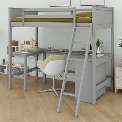 Ginta Kids Twin Loft Bed