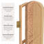 71" Tall Diamond Weave Fiber 6 Panel Room Divider-835327698-847250599