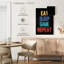 Neon Eat Sleep Game Répétition sur toile-234891651