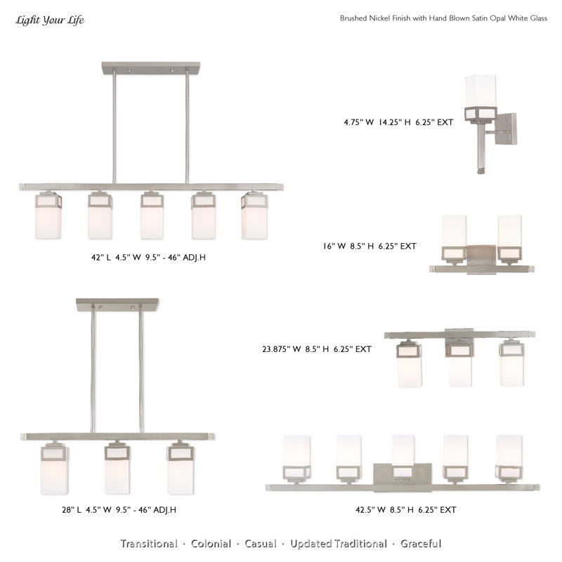 Nailwell 3 - Light Pendant, Brushed Nickel