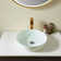 Vinnova Ferrol 16.5'' Tempered Glass Circular Bathroom Sink
