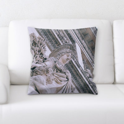 Coussin statue