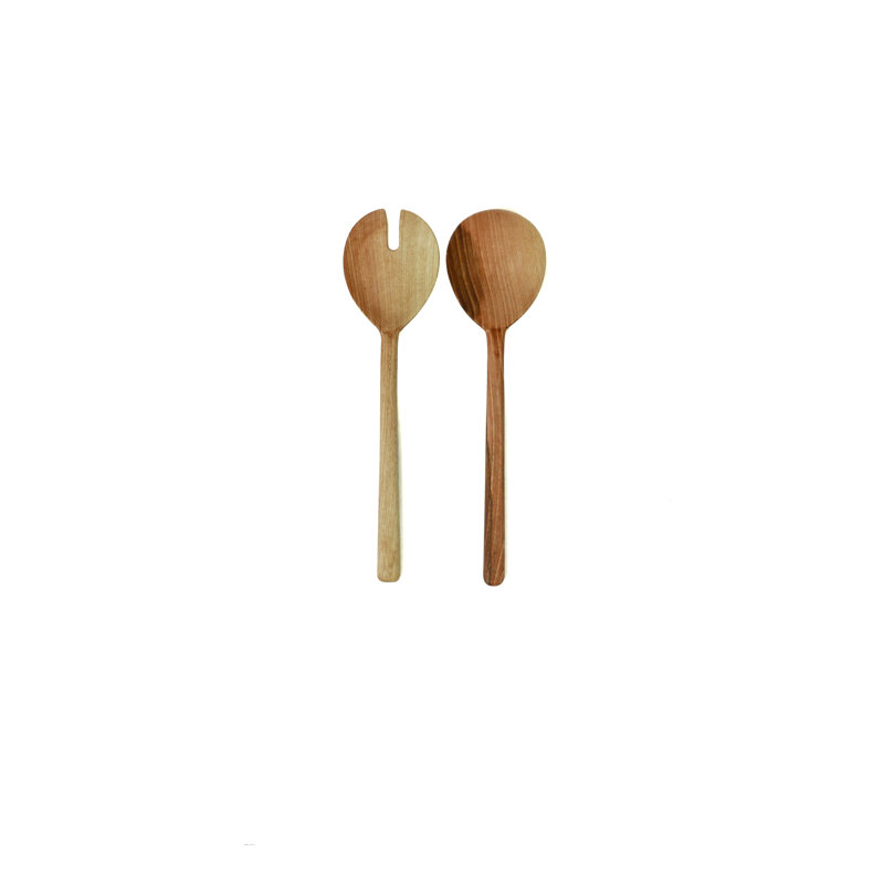 Hand Carved Salad Servers