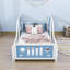 Lit plateforme simple avec roulettes-1937595616