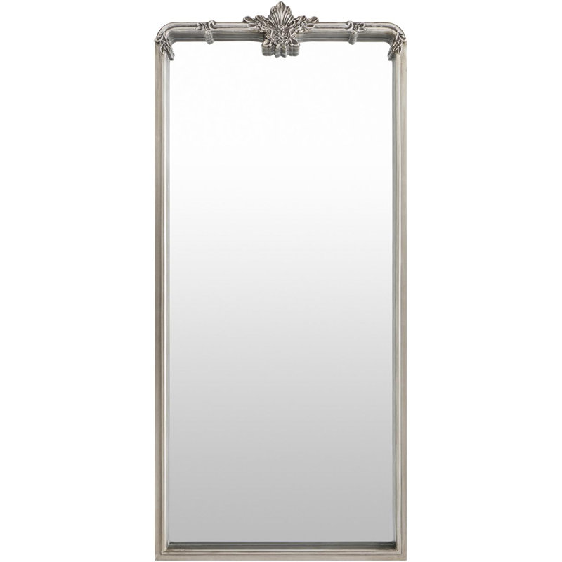 Middletown Rectangle Wall Mirror, Silver, 66" x 30"