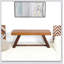 Banc en cuir véritable Marley au design simple, confortable et durable, banc multifonctionnel