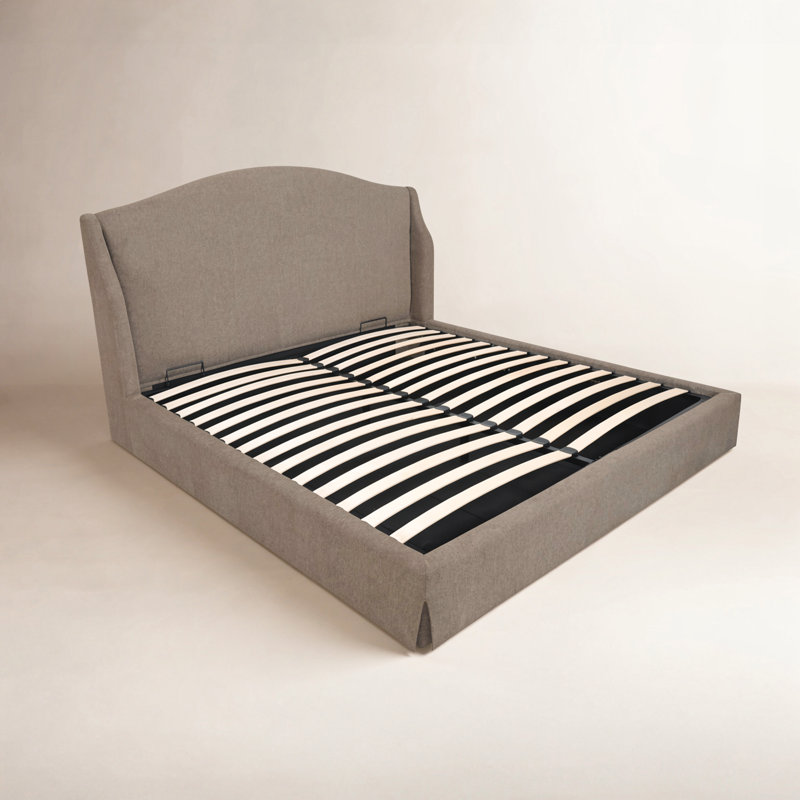 Rochefort King Storage Bed Brown, Brown, King