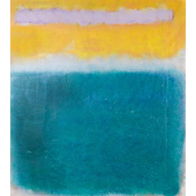 Golden Sunset Painting, 48" W x 60" H