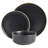 Gibson Soho Lounge Matte 18 Piece Dinnerware Set, Service for 6-2058568898