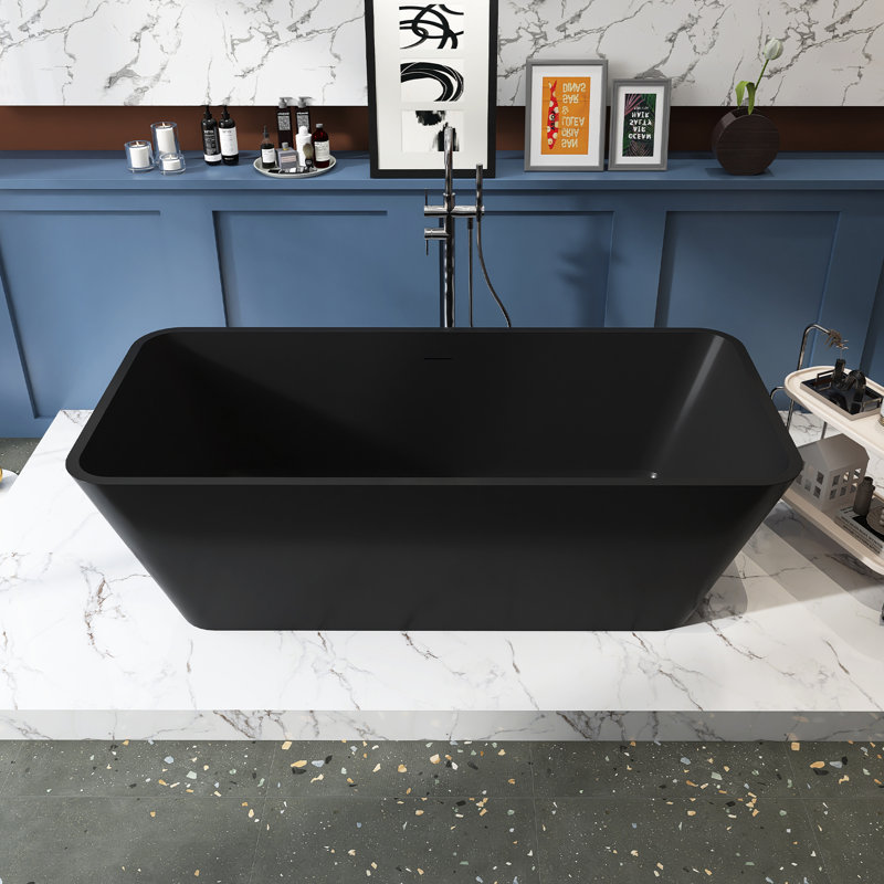 Baignoire de trempage autoportante 67 po