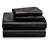 Lux Decor 4-Piece Satin Sheets 100% Polyester Luxury Silky Soft Woven Fabric Deep Pocket Fitted Sheet-118098408-118098410