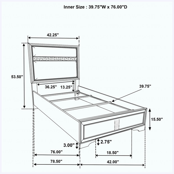Dimensions du produit