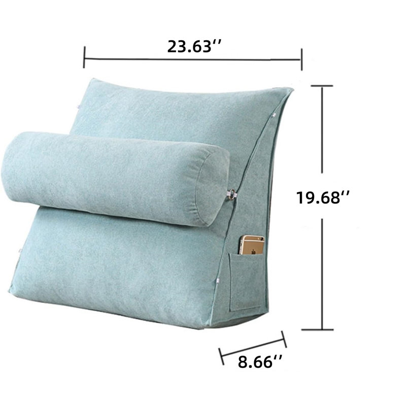 Coussin de lecture Chenille, Café
