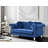 Modla  Velvet Fabric Loveseat-348376837