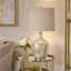 Lampe de table en verre Donagh