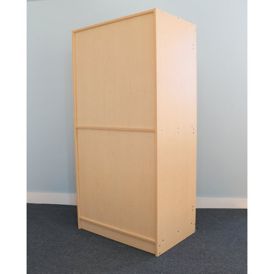 3 Compartment Manufactured Wood Classroom Cabinet