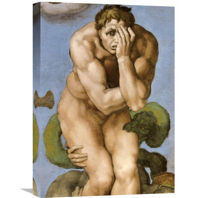" Detail From The Last Judgement 26 " by Michelangelo