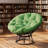 Papasan Patio Chair with Cushions-421028377-434087152
