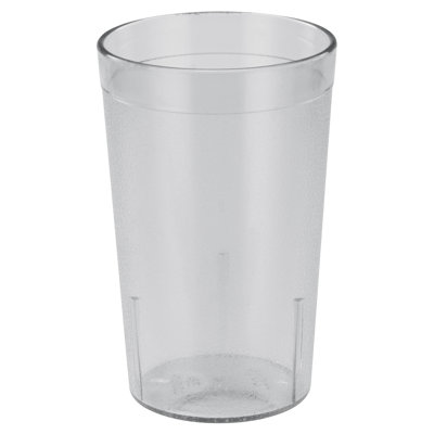 Textured Tumblers Pebbled Plastic Drinking Glass