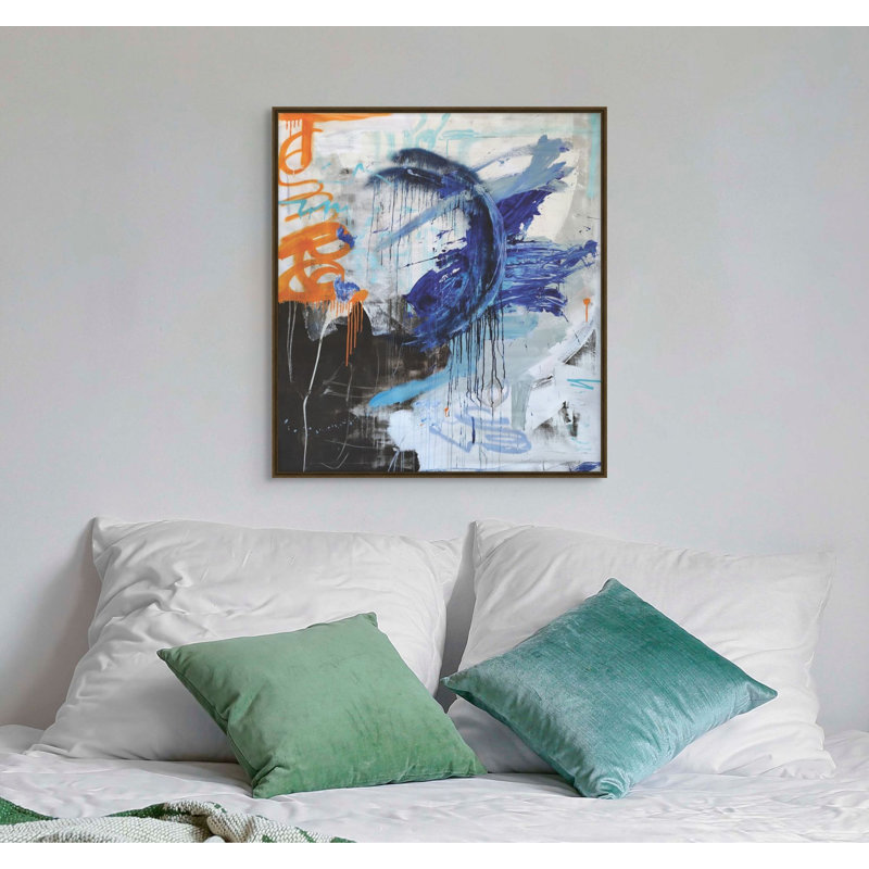 Abstract Print by S Cheramy, 48.16" H x 43.16" W