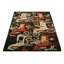 Burano Hand Knotted Wool Animal Print Area Rug-1479797218