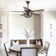 Joylynn 52'' Ceiling Fan with Light Kit