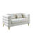 60Inch Oversized 2 Seater Sectional Sofa, Living Room Comfort Fabric Sectional Sofa-Deep Seating Sectional Sofa, Soft Sitting With 2 Pillows For Living Room, Bedroom Teddy-1850369736-1850369737