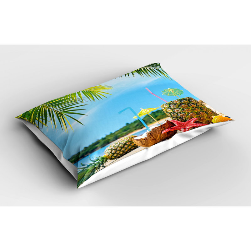 Taie décorative tropical xo, Simple