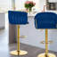 Tabouret de bar pivotant à hauteur réglable Shalicia-728208350