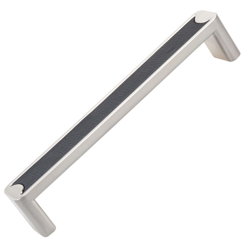 Ensemble de poignées de barre, Nickel satiné, 3.75", 1
