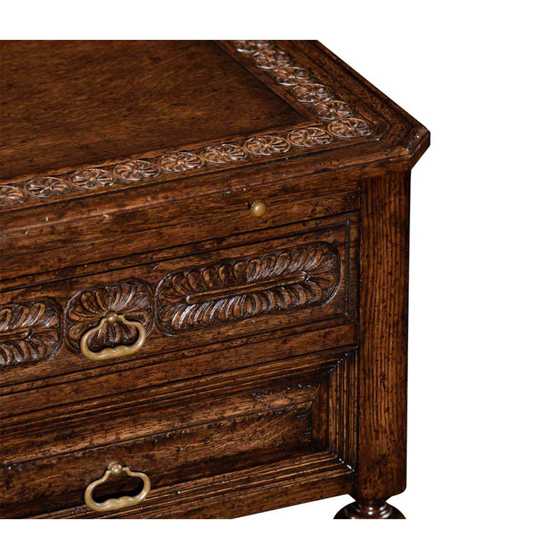 Sherwood Oak 23.88 in. Solid Wood Console Table