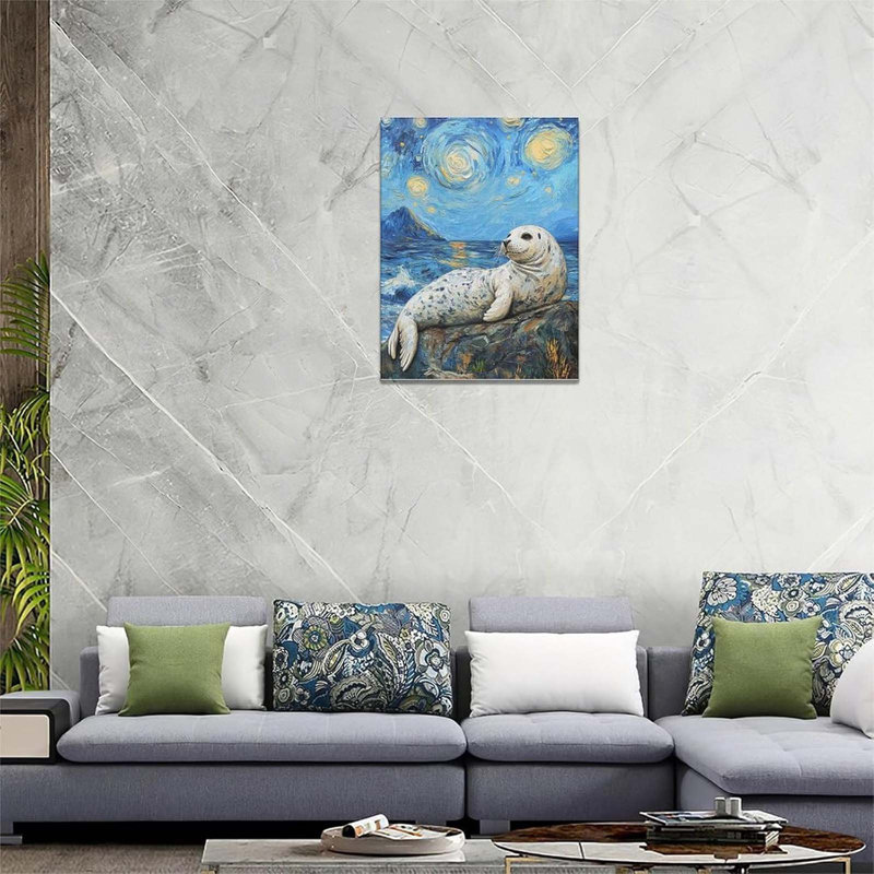 1 Piece Wrapped Canvas Wall Art
