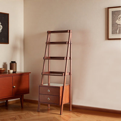 Italian style small floor mounted bookcase