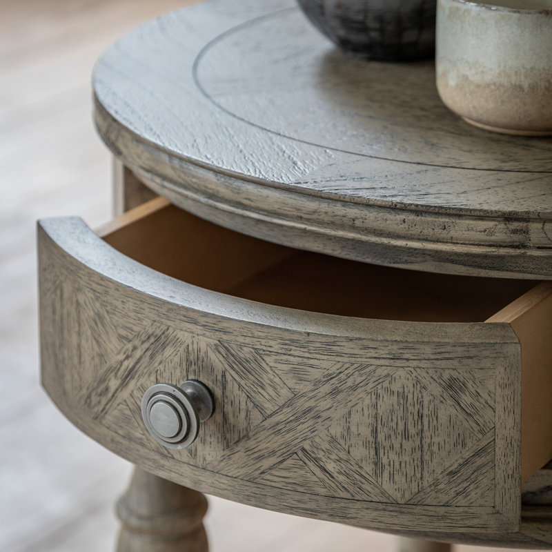 Mandie Solid Wood End Table