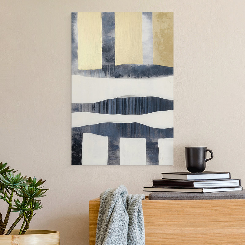 Série ABSTRACT DCCDXCII - Impression sur toile seulement - NON CADRE, H 18 po x l 12 po