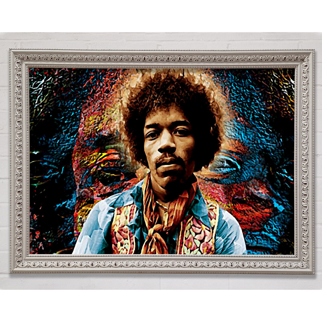 Jimi Hendrix Axis Bold As Love - Einzelne Bilderrahmen Kunstdrucke