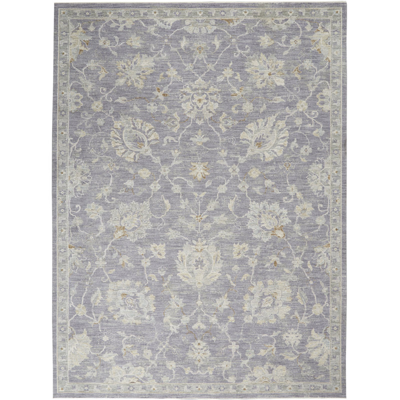 Tapis traditionnel noir Ryann, Rectangle 7 pi 10 po x 10 pi 4 po